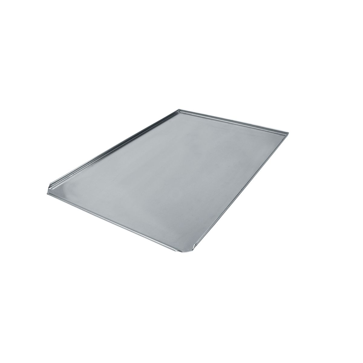 Schneider Backblech aus Aluminium eine kurze Seite offen 60x40x1 cm (LxBxH); silber; rechteckig