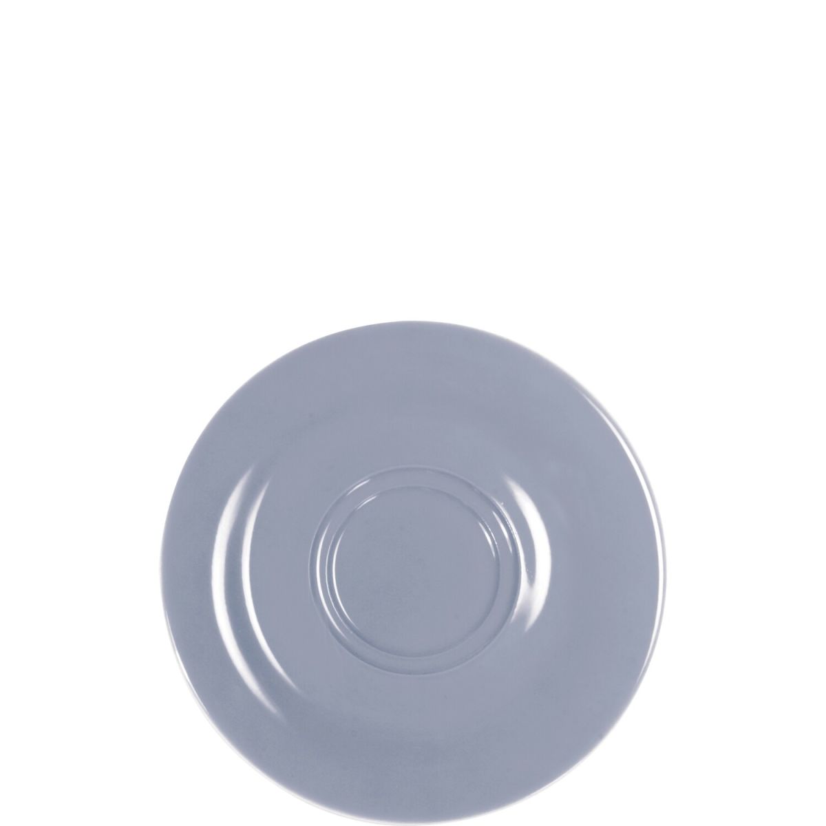 Kahla Untertasse Pronto Colore 15.9x1.8 cm (ØxH); rauchblau; rund; 6 Stück / Pack