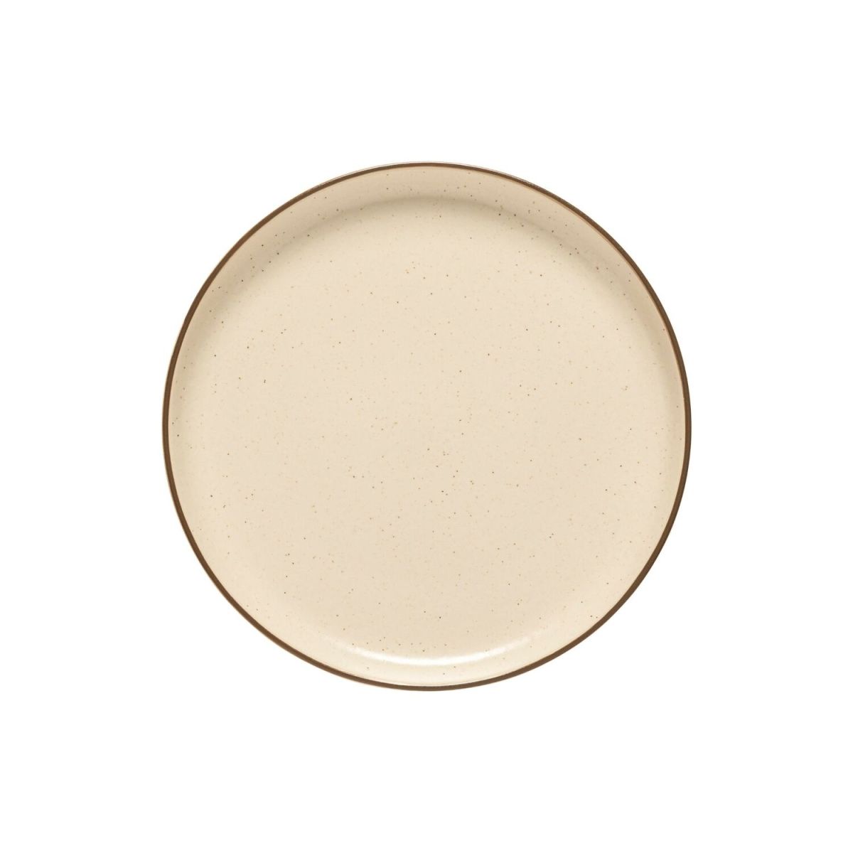 Costa Nova Runder Teller Pacifica 27.3x27.3x2.8 cm (LxØxH); beige; rund; 12 Stück / Pack
