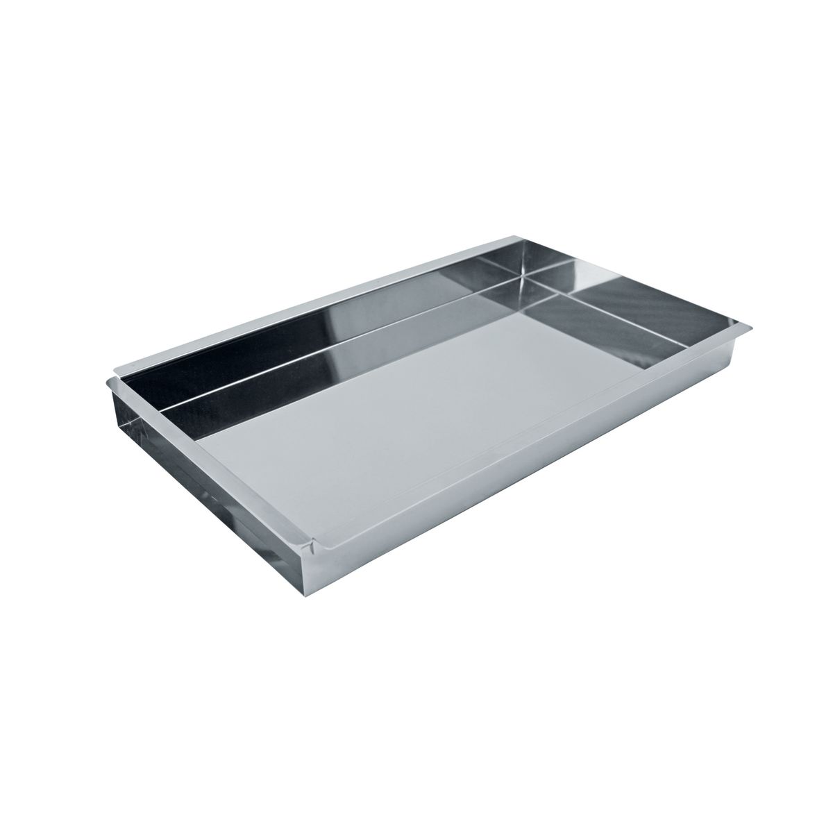 Schneider GN-Schnittkuchenblech Edelstahl GN 1/1, 53.5x32.5x5 cm (LxBxH); silber; rechteckig