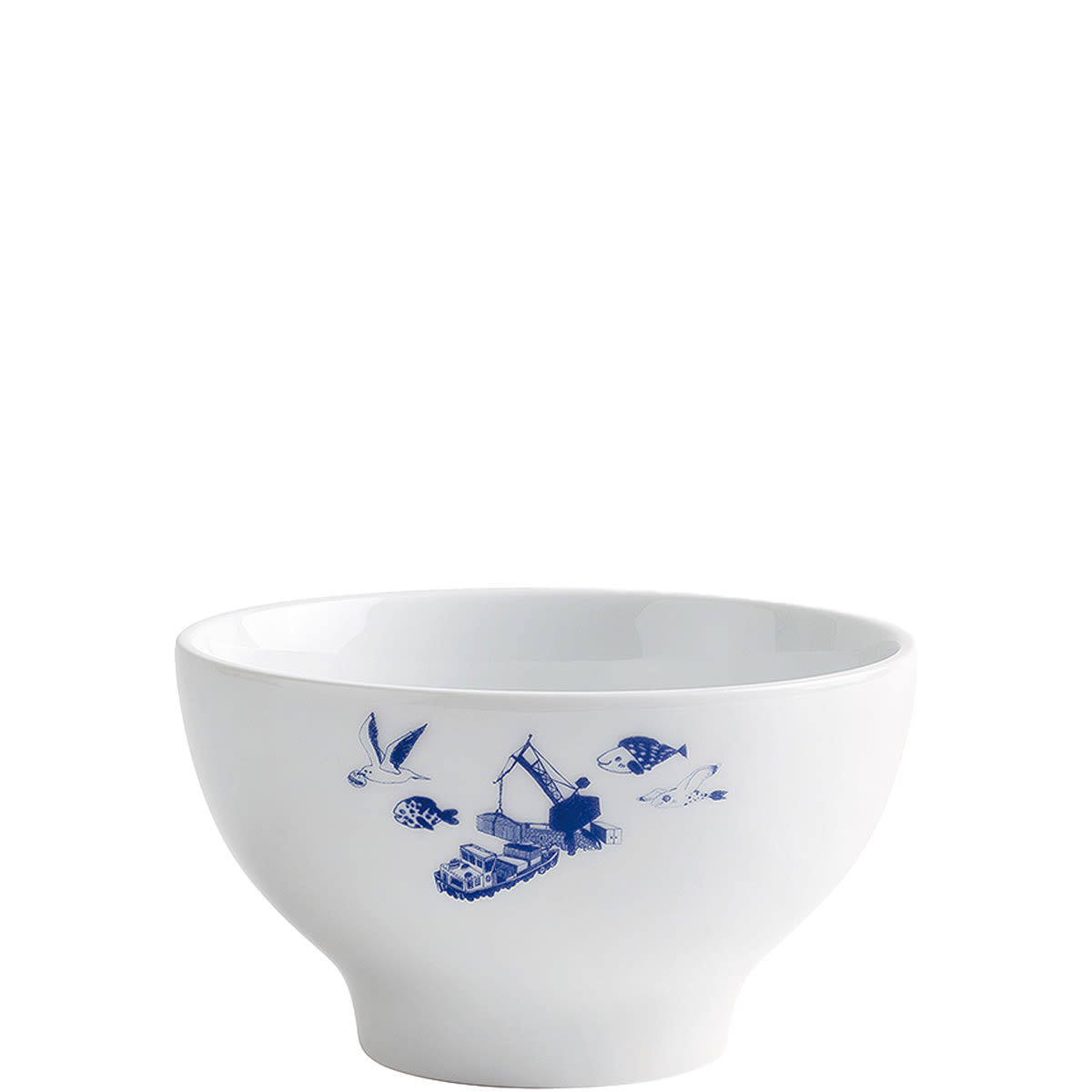 Kahla Bowl Ahoi Marie Hafen 490 ml, 13.7x7.9 cm (ØxH); blau; 6 Stück / Pack
