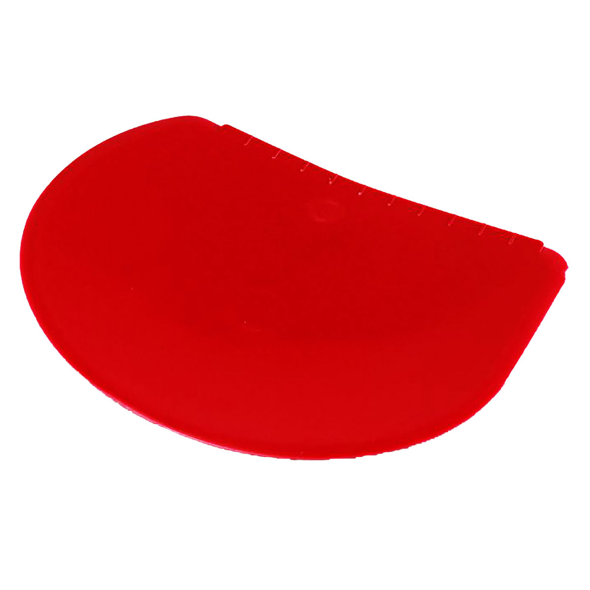 Scaritech Halbrundes, flexibles Teigschaber – Farbe Blau; rot; 50 Stück / Pack