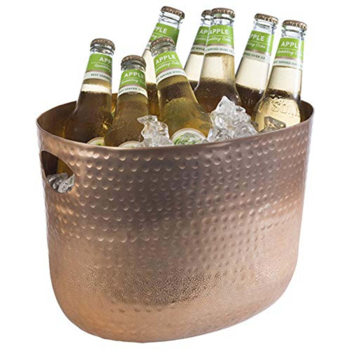 Buddy’s Bar Wein- / Sektkühler, Aluminium; 30x23.5x23 cm (LxBxH); kupfer