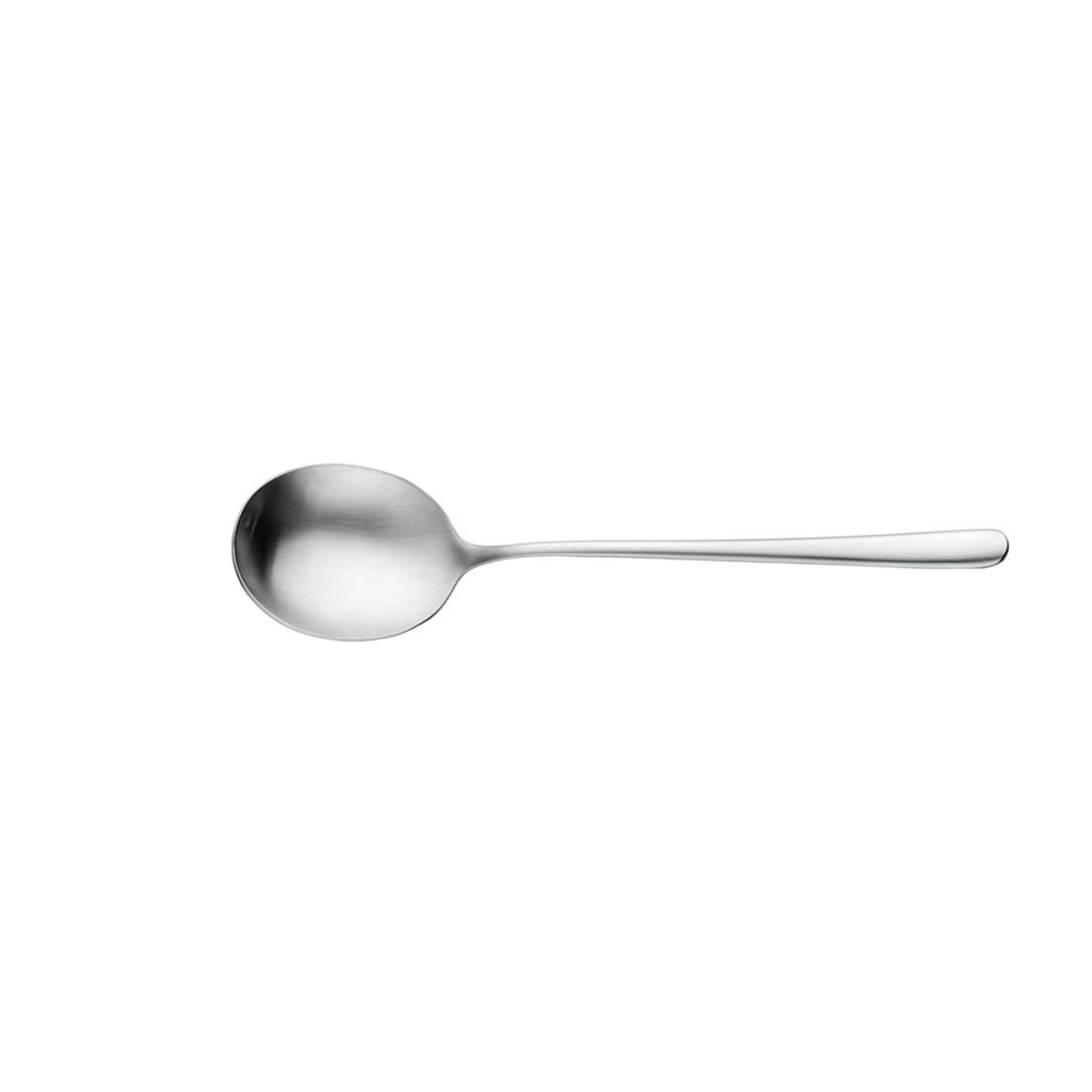 Cucchiaio da brodo SKY Satin Pintinox; 18.6 cm (L); argento; 12 pz. / Pacco
