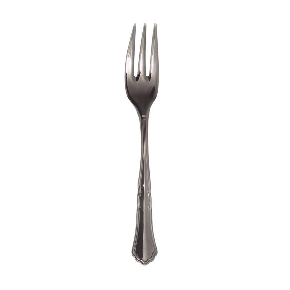 Pintinox Kuchengabel SETTECENTO Treasure Titan 14.8 cm (L); anthrazit; 12 Stück / Pack