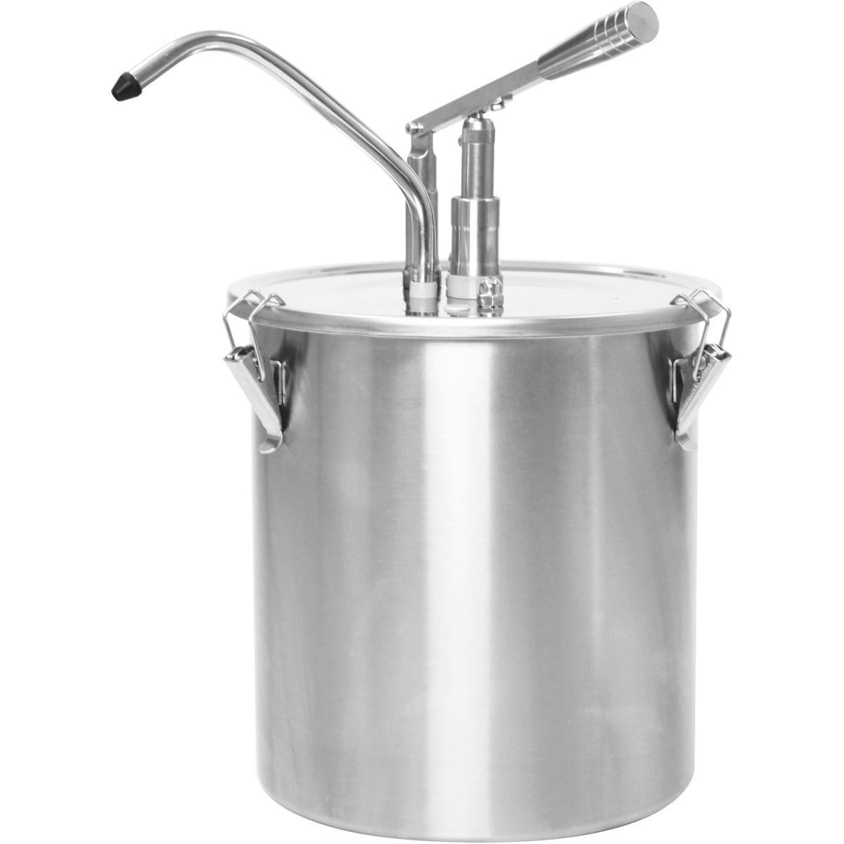 Schneider Hebel Dosierspender Edelstahl 10000 ml, 26x42 cm (ØxH); edelstahl