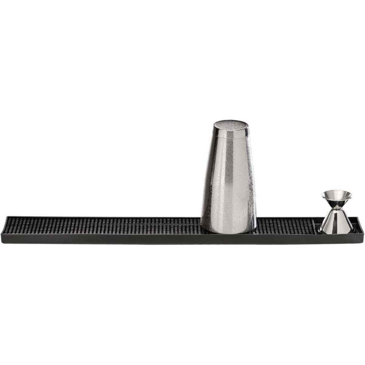 Buddy’s Bar Barmatte, Abtropfmatte, Kunststoff (MS); 45x31x1 cm (LxBxH); schwarz