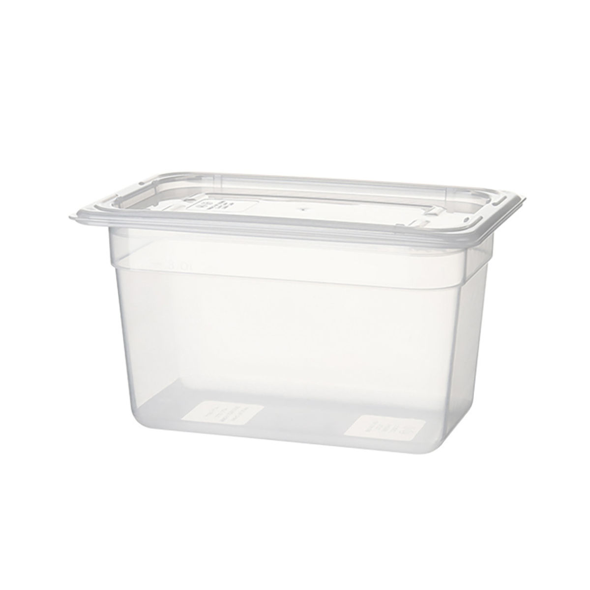 Stalgast Gastronormbehälter Protect, GN 1/4, Polypropylen GN 1/4, 0.0036 l, 26.5x16.2 cm (BxT); transparent