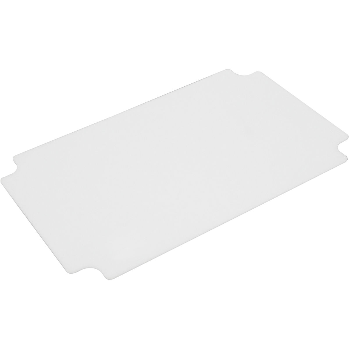 Schneider Schneidebrett 53x32.5x3 cm (LxBxH); weiß; rechteckig; 6 Stück / Pack