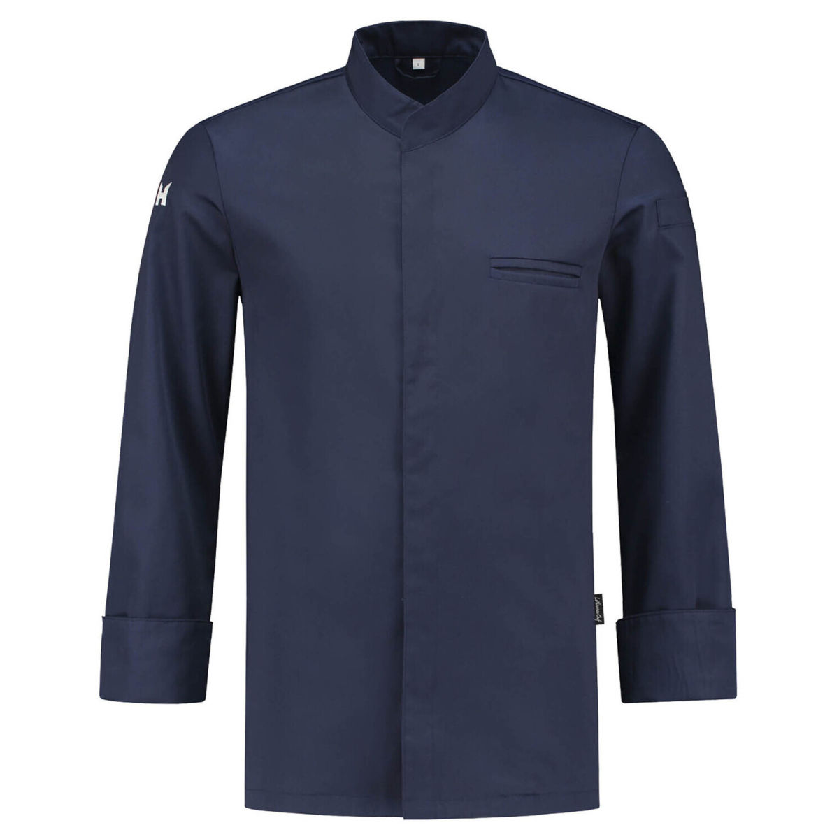 Giacca da cuoco Alain colorata Le Nouveau Chef; Taglia L; blu scuro