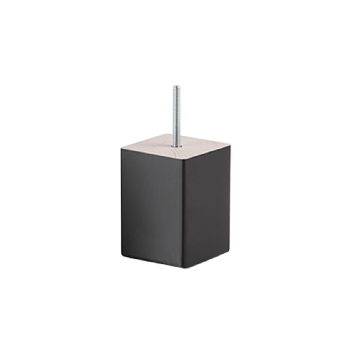 FBF bed&more Fuß-Set Avantgarde, 4 Füße 15 cm (H); schwarz