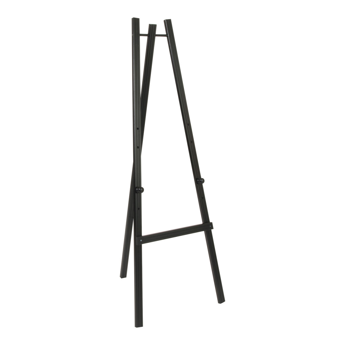 Cavalletto Easel - Legno finitura laccata nera - 165cm Securit; 61x165 cm (LxH); nero