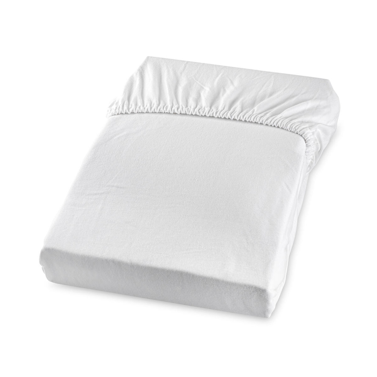 bertsch Hotelwäsche Jersey-Spannbettlaken ca. 90-100/200 cm; 90x200 cm (BxL); weiß