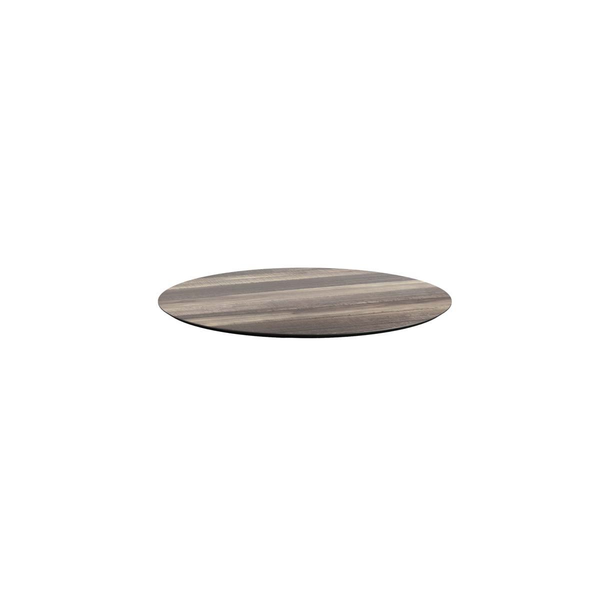 Feros HPL Tischplatte rund 70x70x1.2 cm (LxBxH); hellbraun; rund