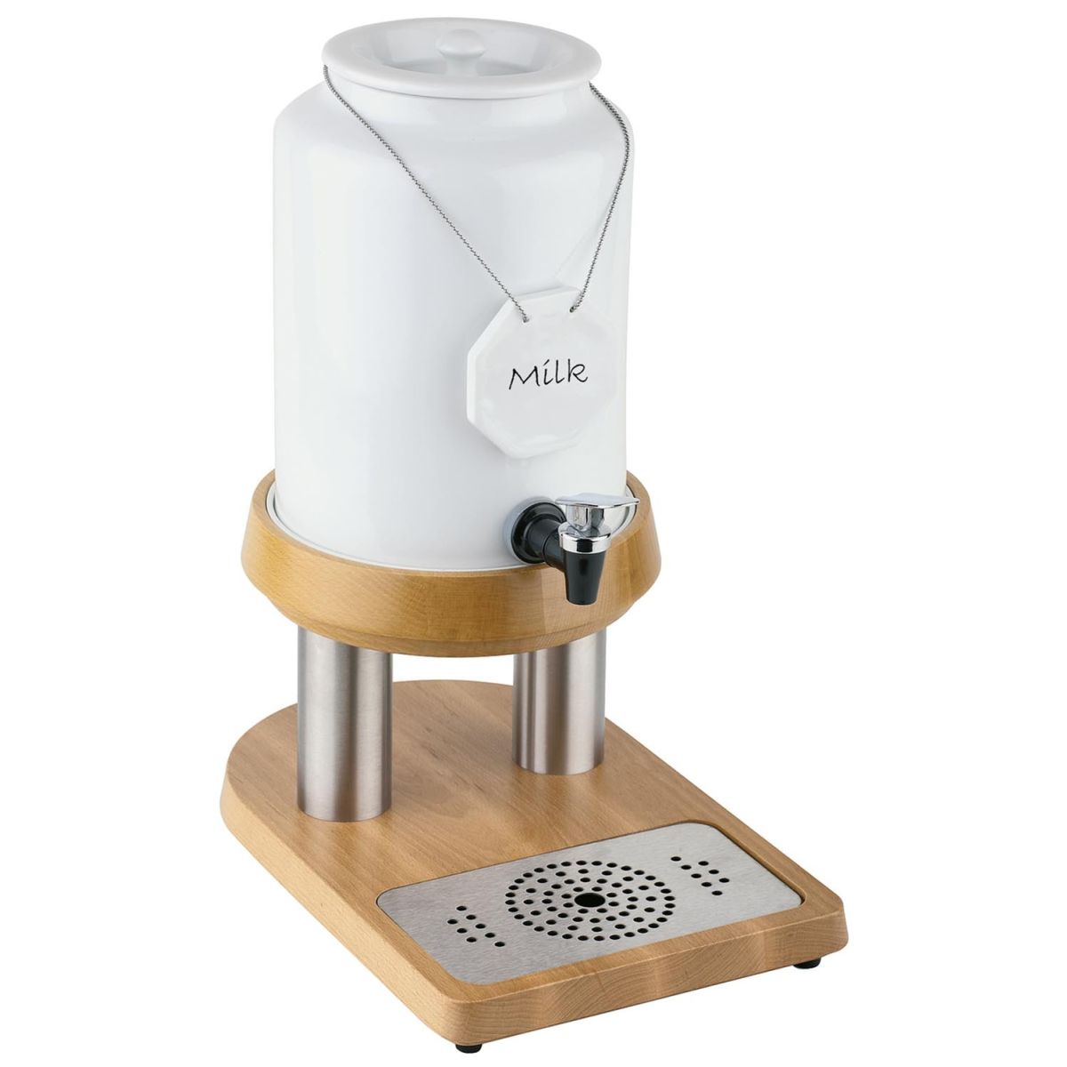 APS Milchkanne Top Fresh 4 l, 23x32x42x35 cm (LxBxHxT); silber