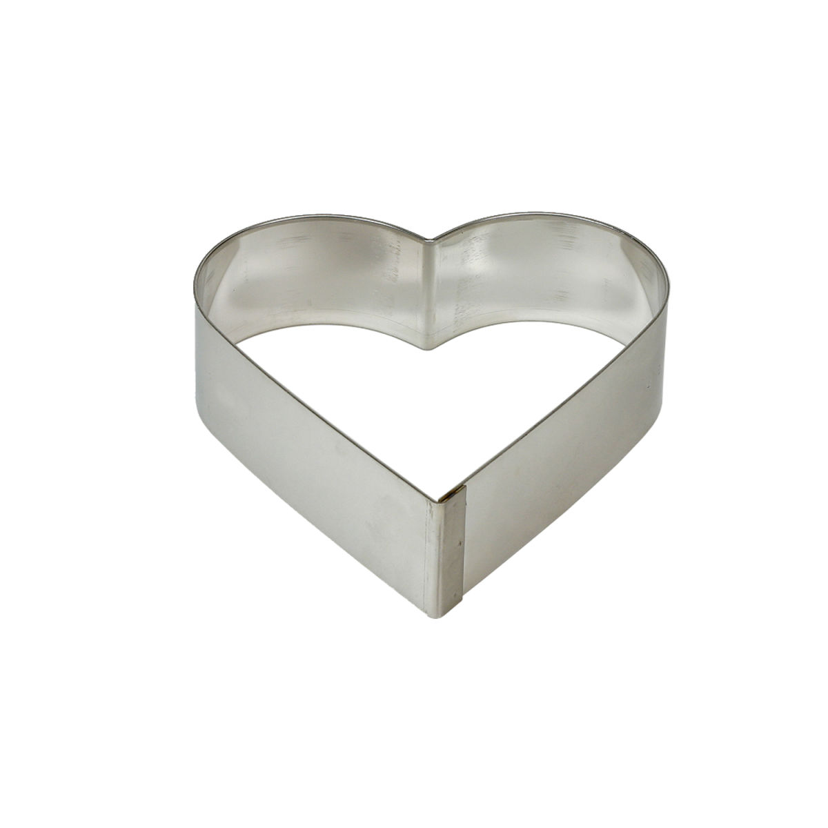 Schneider Tortenring Herz 5x24 cm (HxØ); silber
