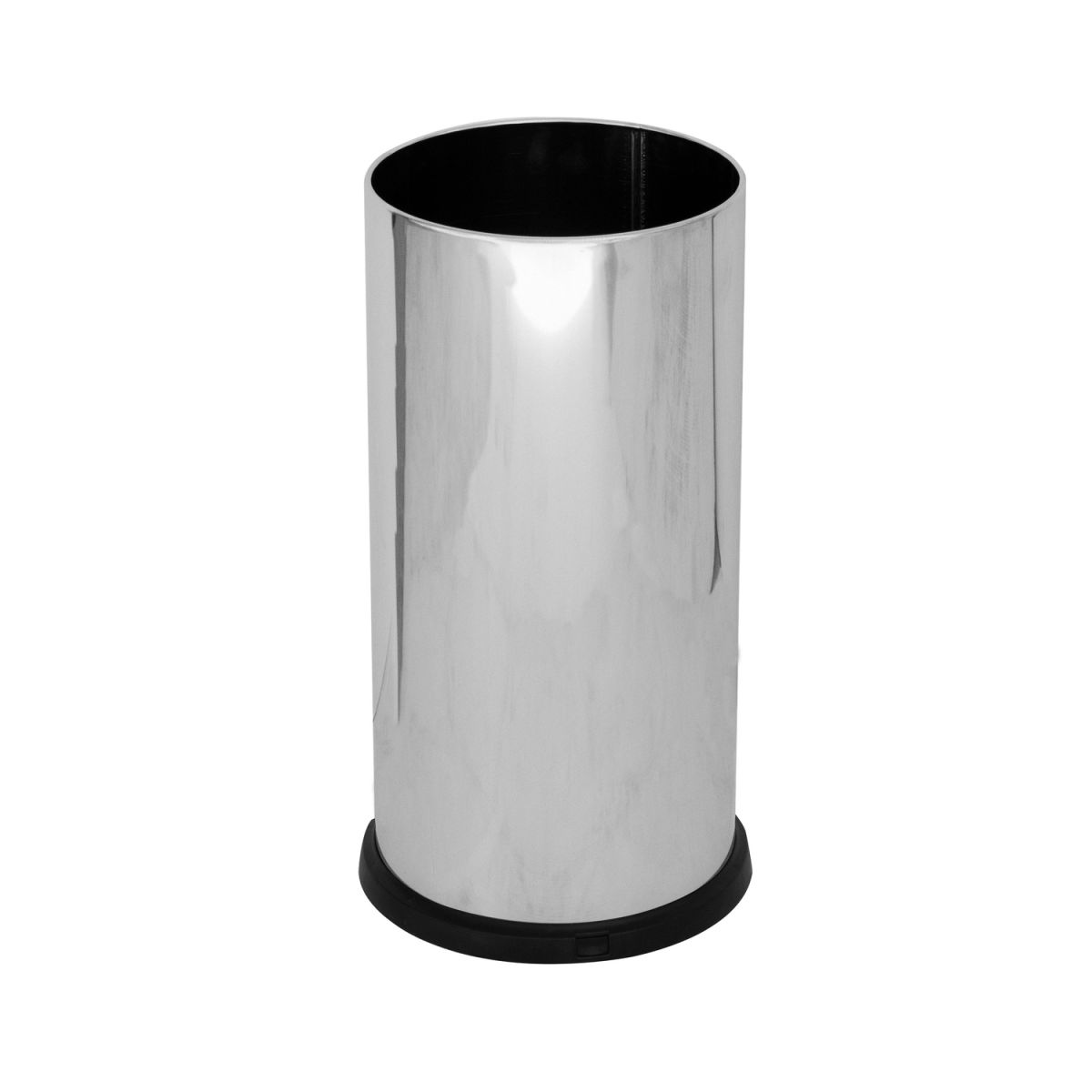 STIL CASA Stil Casa Schirmständer, Edelstahl, innenliegende Tropfschale, bodenschonender Rand, poliert. 25x50.5 cm (LxH); silber