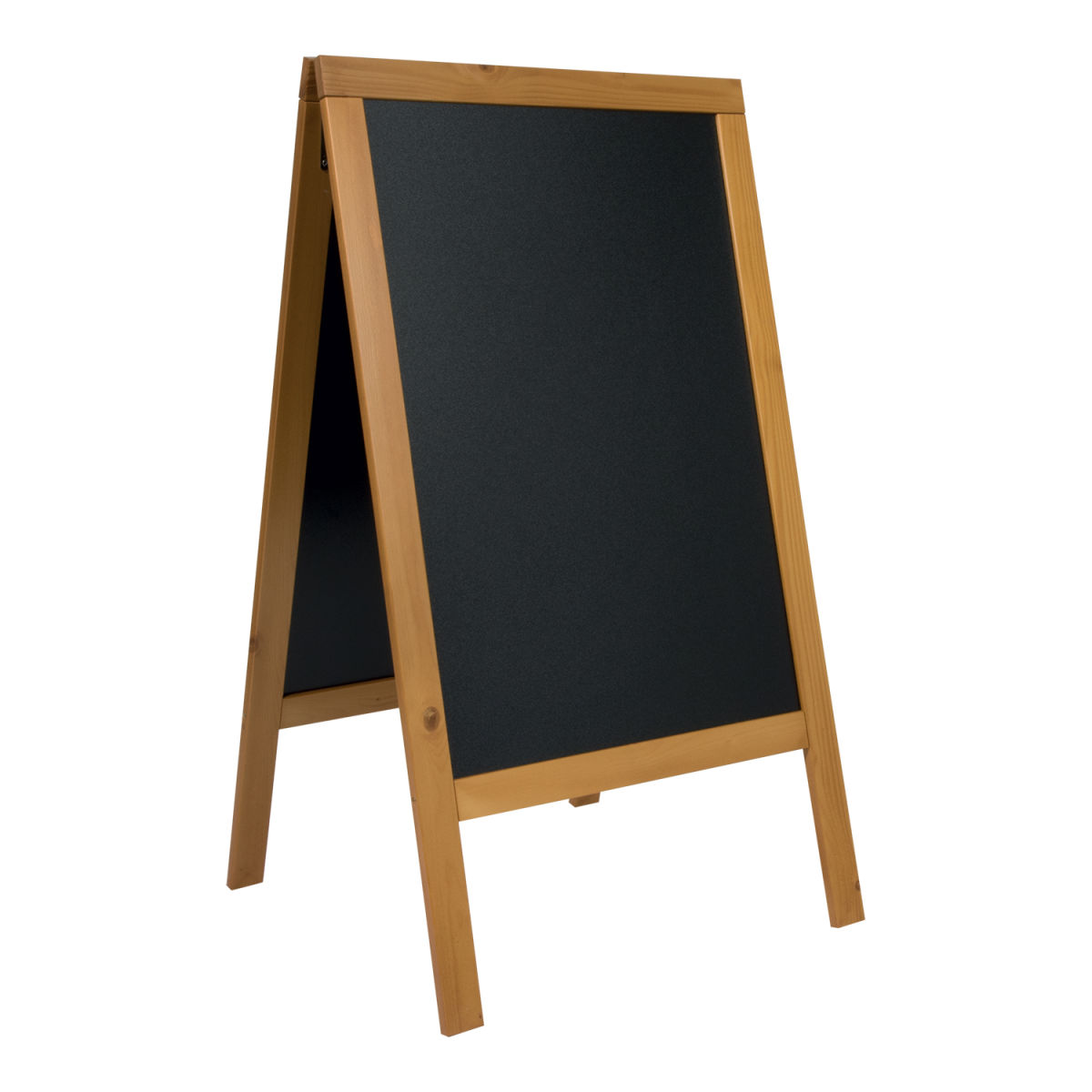 Lavagna a cavalletto Woody - Mogano - 70x120cm Securit; 69x120 cm (LxH); Teak