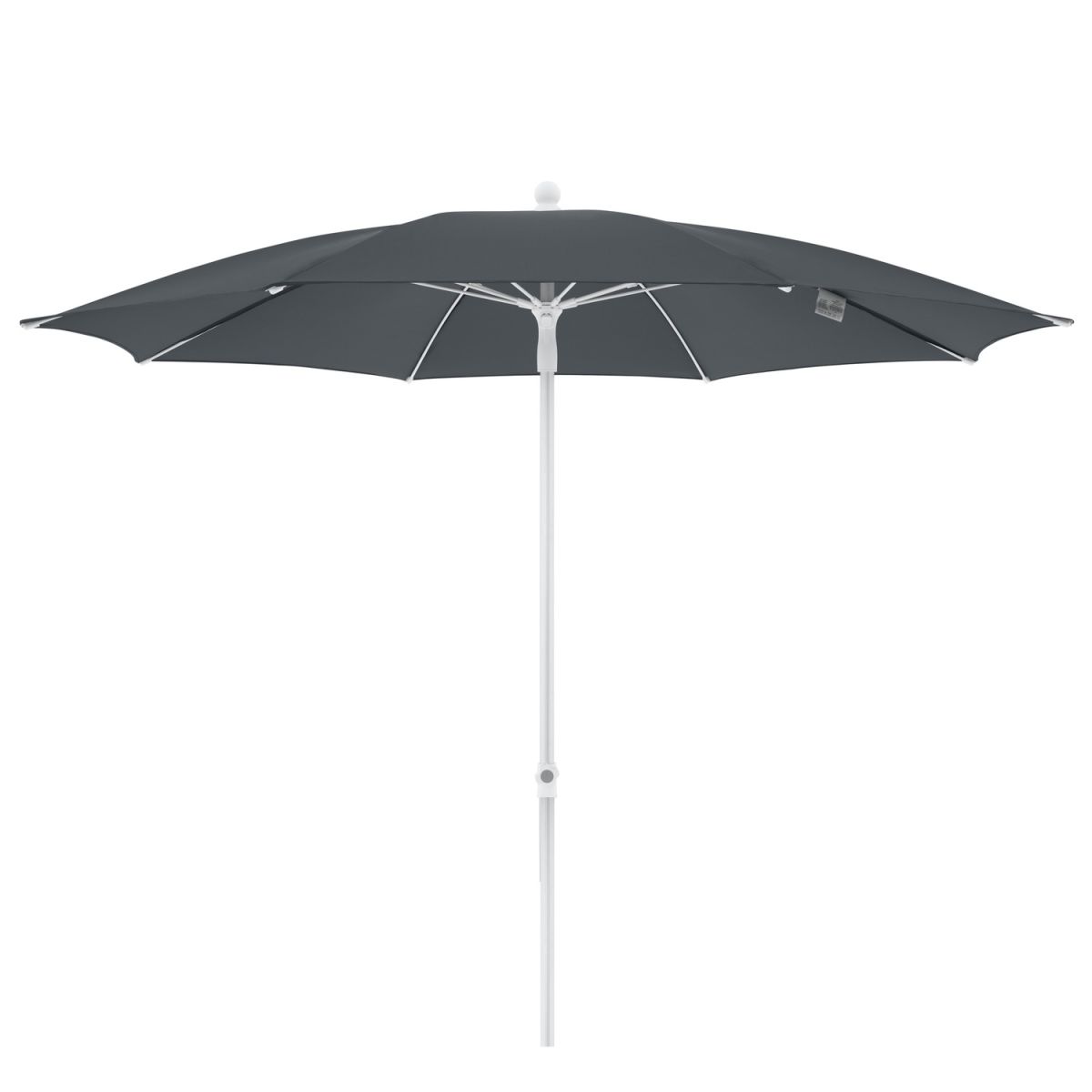 Doppler Gastro Sonnenschirm Fiberglas; 250x239 cm (ØxH); anthrazit