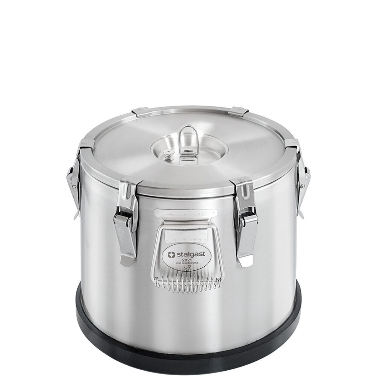 Stalgast Thermobehälter aus rostfreiem Edelstahl 20 l, 37x33 cm (HxØ); silber