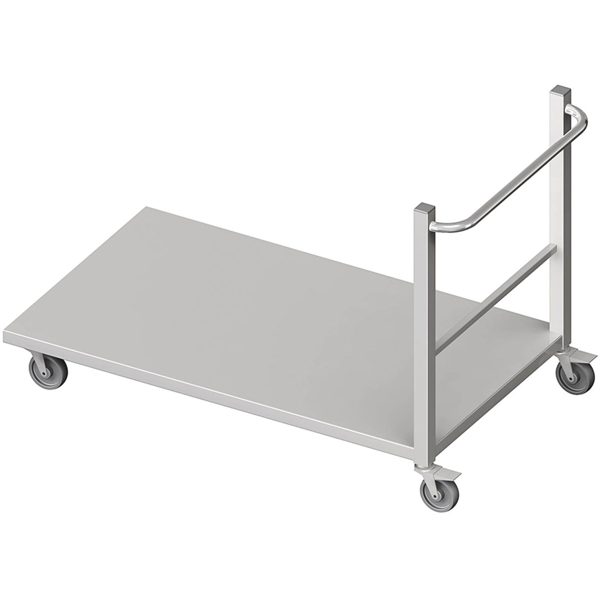 Stalgast Plattformwagen, 1100x500x950 mm, verschweißt 110x60x95 cm (BxTxH); silber