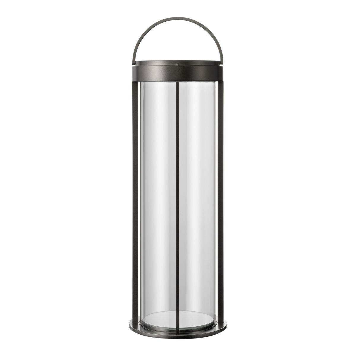 blomus Mobile LED-Leuchte -MITURO- 17x17x17x45 cm (LxBxØxH); grau