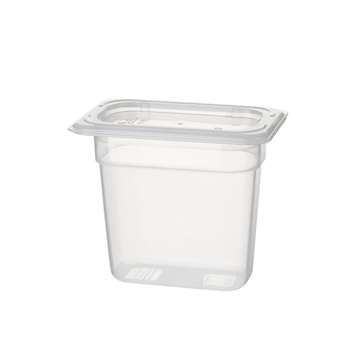 Stalgast Gastronormbehälter, Polypropylen, GN 1/9, Serie Protect von Stalgast GN 1/9, 1.4 l, 17.6x10.8 cm (BxT); transparent
