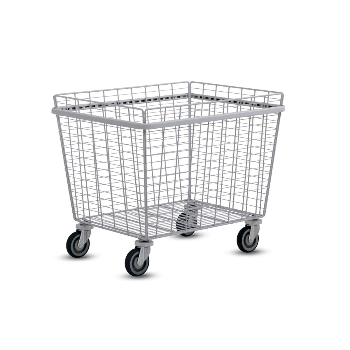 Wanzl Transportkorb TK-R mit Rammschutz 75.8x52.2x73 cm (LxBxH); weiß