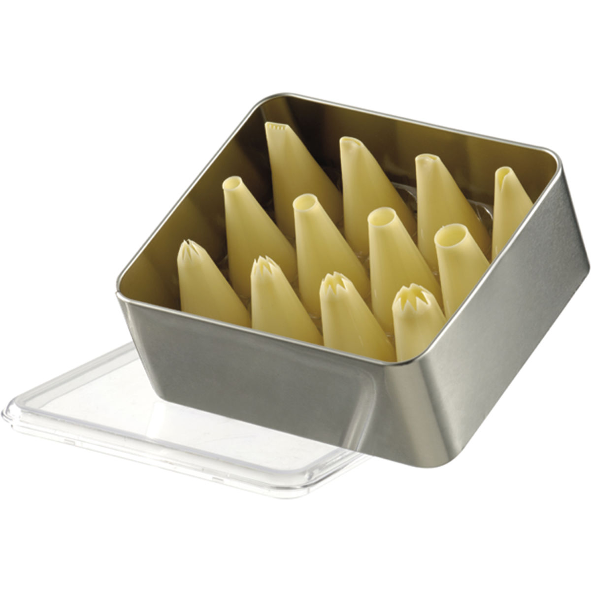 Schneider Tüllenkassetten-Set 12-teilig; elfenbein; 12 Stück / Pack