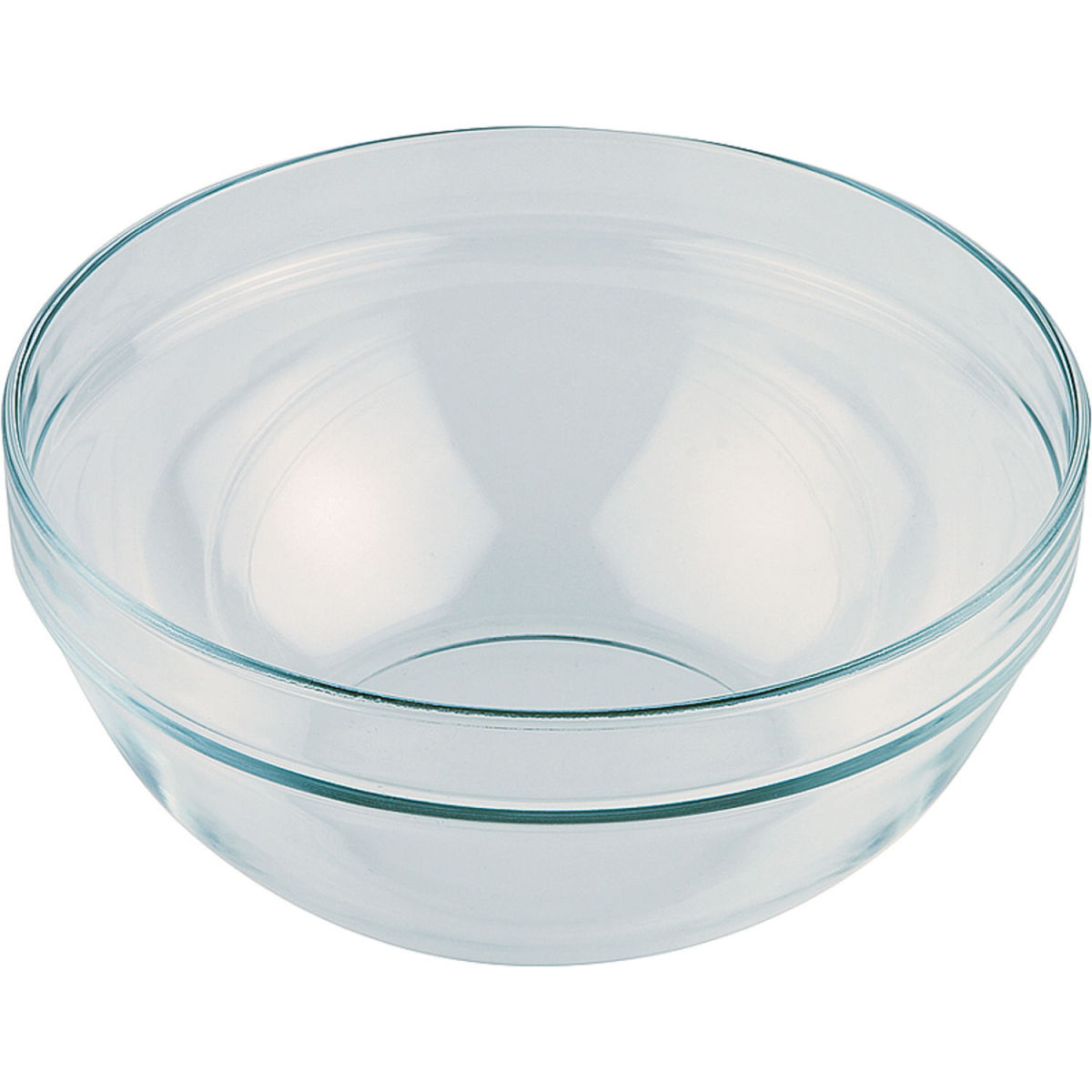 APS Glasschale 2500 ml, 23x10.5 cm (ØxH); transparent; 6 Stück / Pack