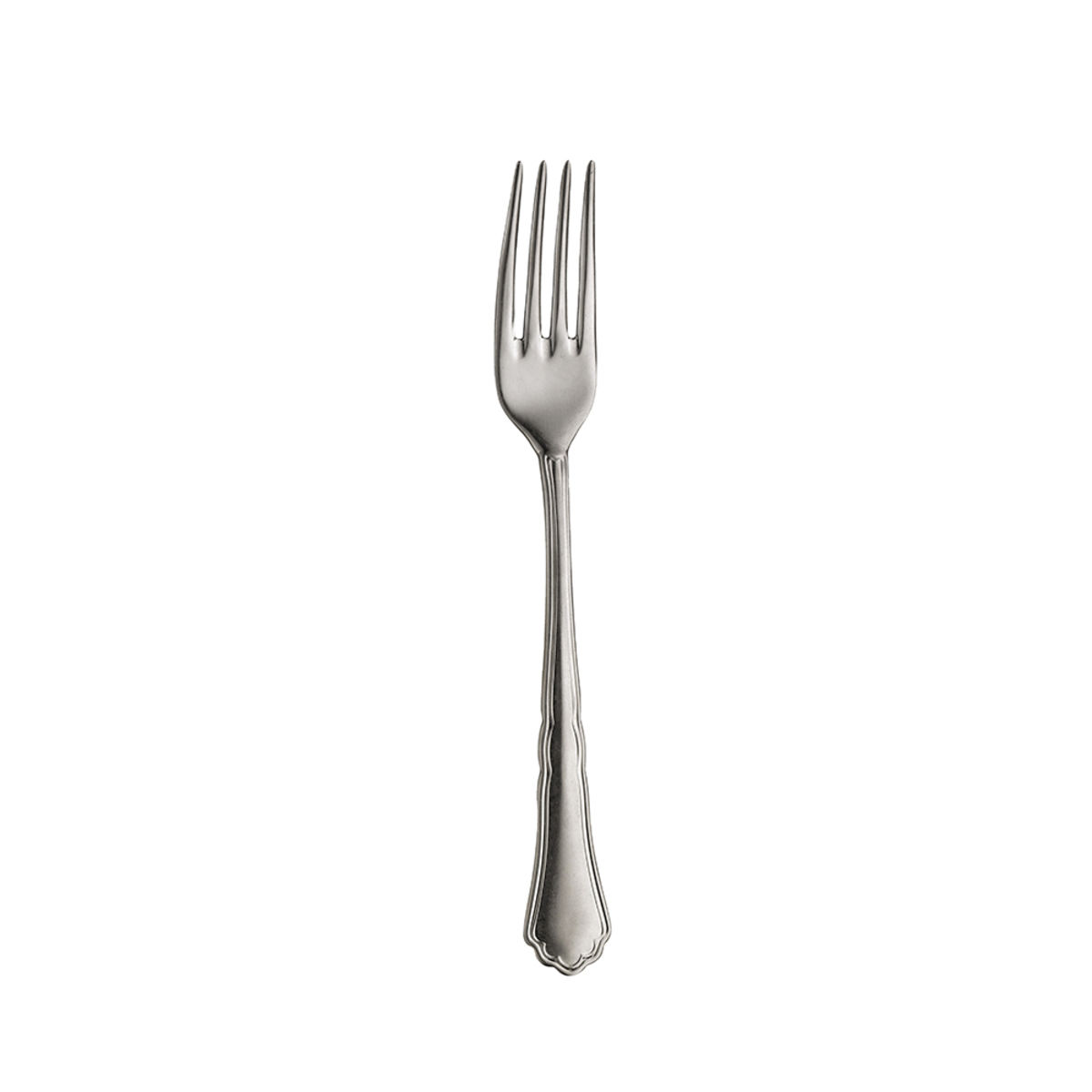 Pintinox Dessertgabel SETTECENTO StoneWashed / Vintage-Optik 17.1 cm (L); silber; 12 Stück / Pack