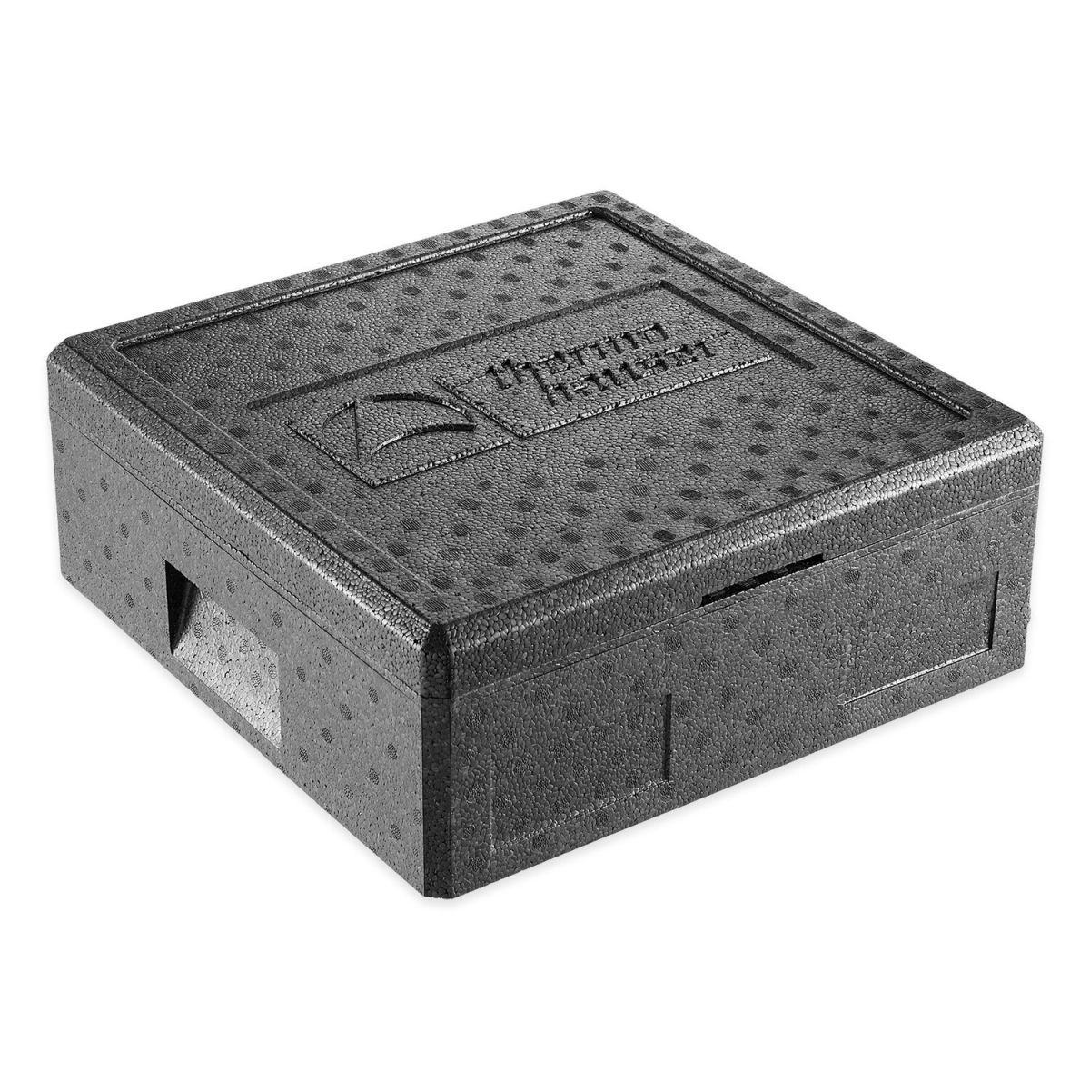 thermohauser thermohauser EPP-Thermobox Pizza, mit Deckel, 41 x 41 x 25,5 cm 12.5 l, 41x41x16 cm (LxBxH); schwarz
