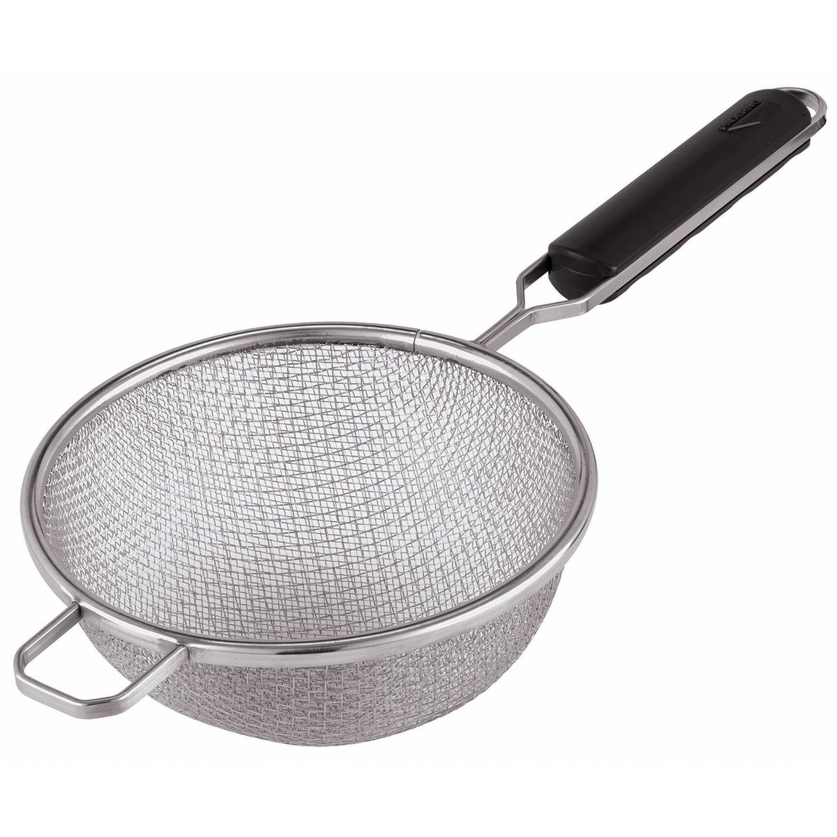 APS Passiersieb mit Doppelnetz 24.5x56.5x10 cm (ØxLxH); silber; rund