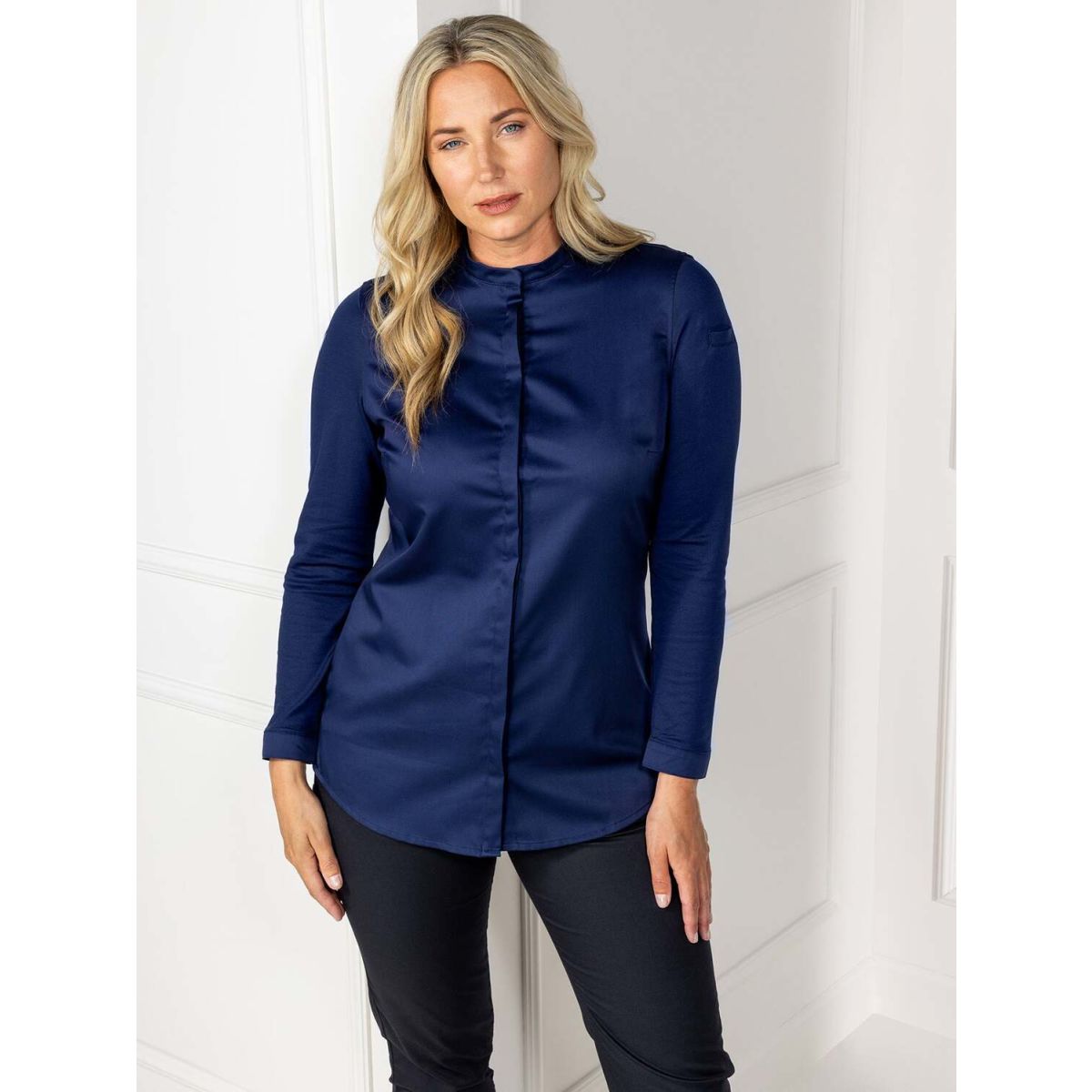 Le Nouveau Chef Kochjacke Jolie Kleidergröße XL; blau