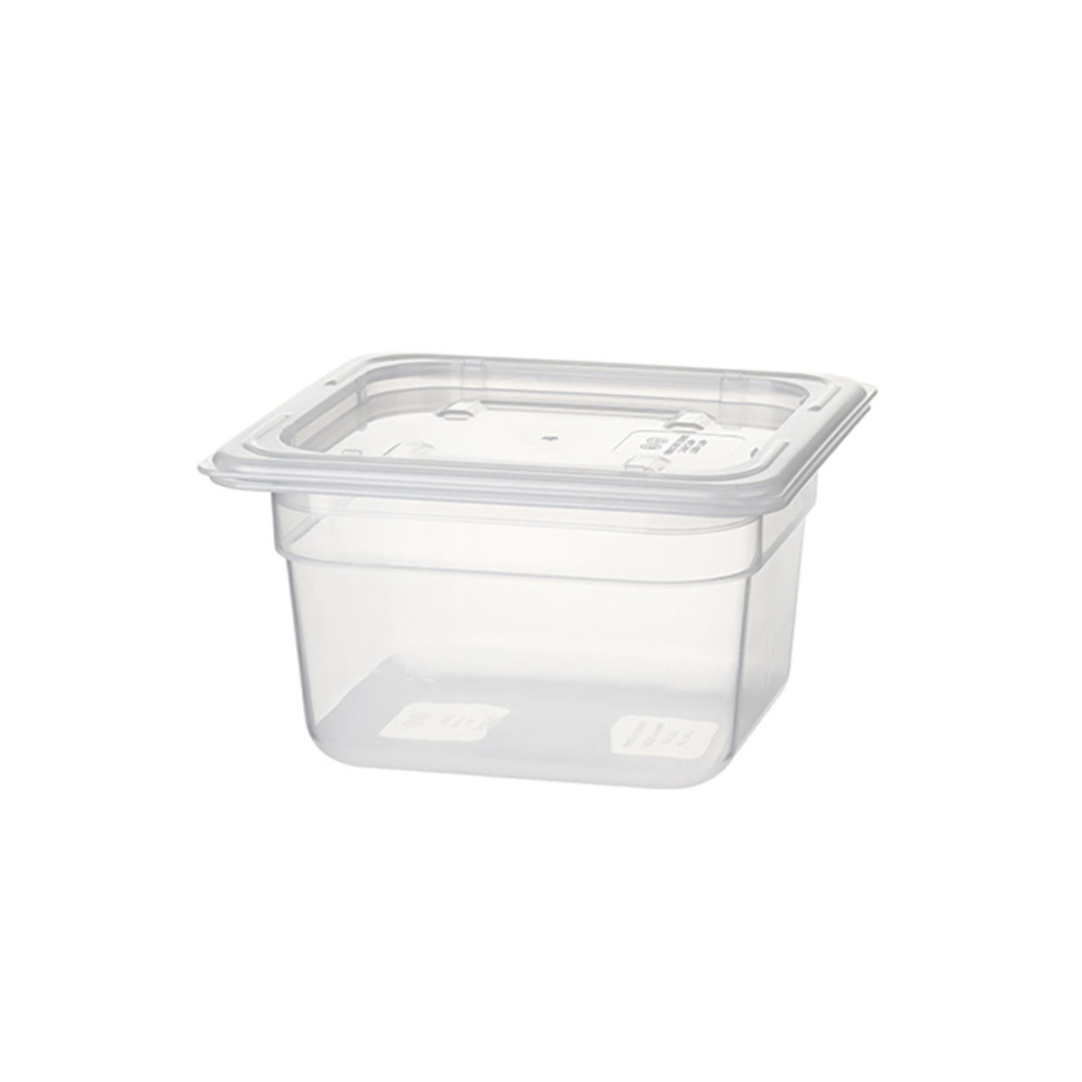 Stalgast Gastronormbehälter Protect, GN 1/6, Polypropylen GN 1/6, 0.0016 l, 17.6x16.2 cm (BxT); transparent