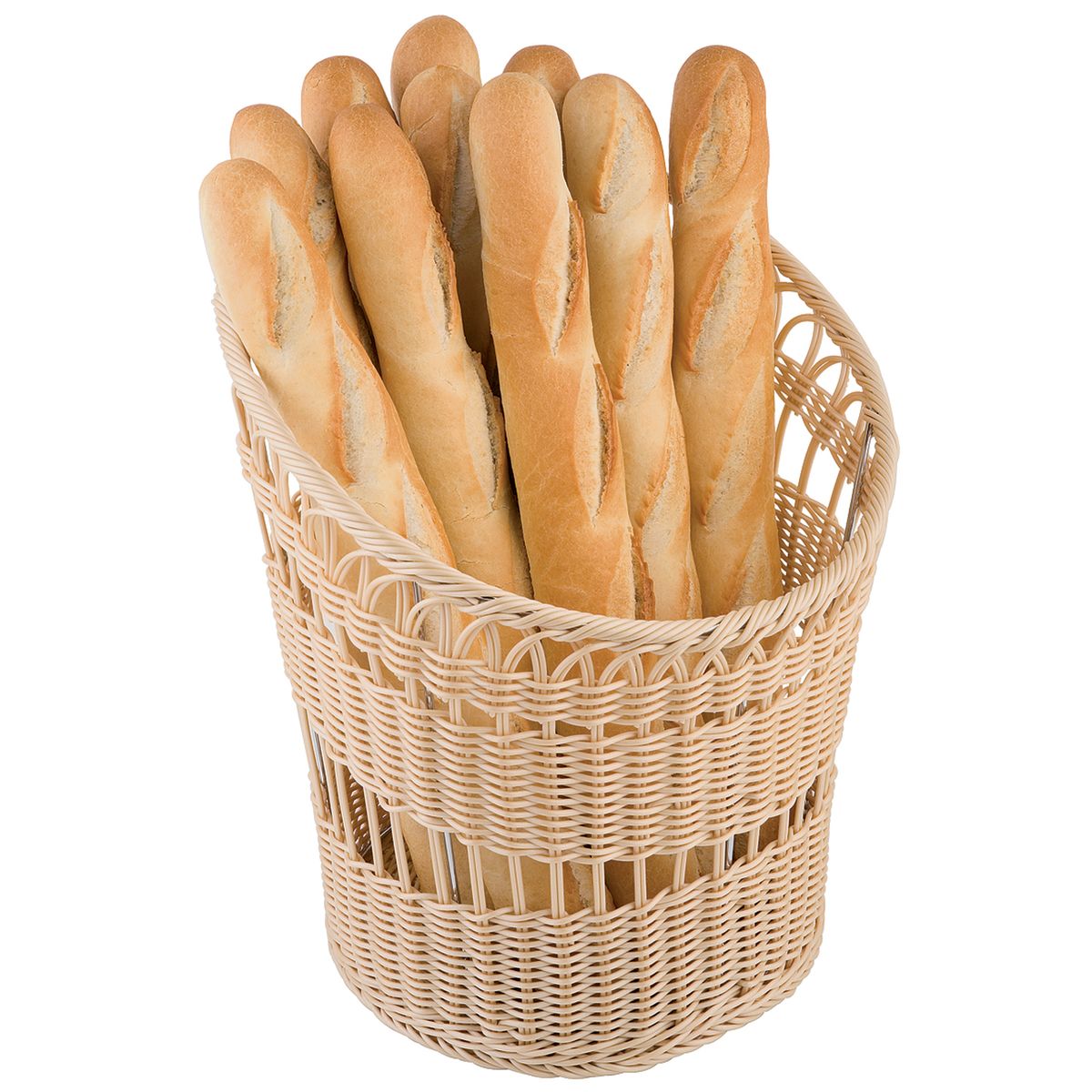 APS Korb, Polypropylen 32x34.6x35x41.5 cm (LxBxØxH); natur; rund