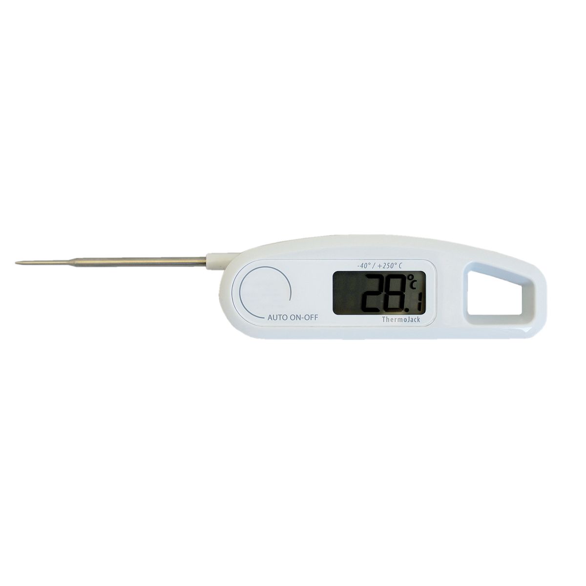 Schneider Einstichthermometer; 6 cm (L); weiß