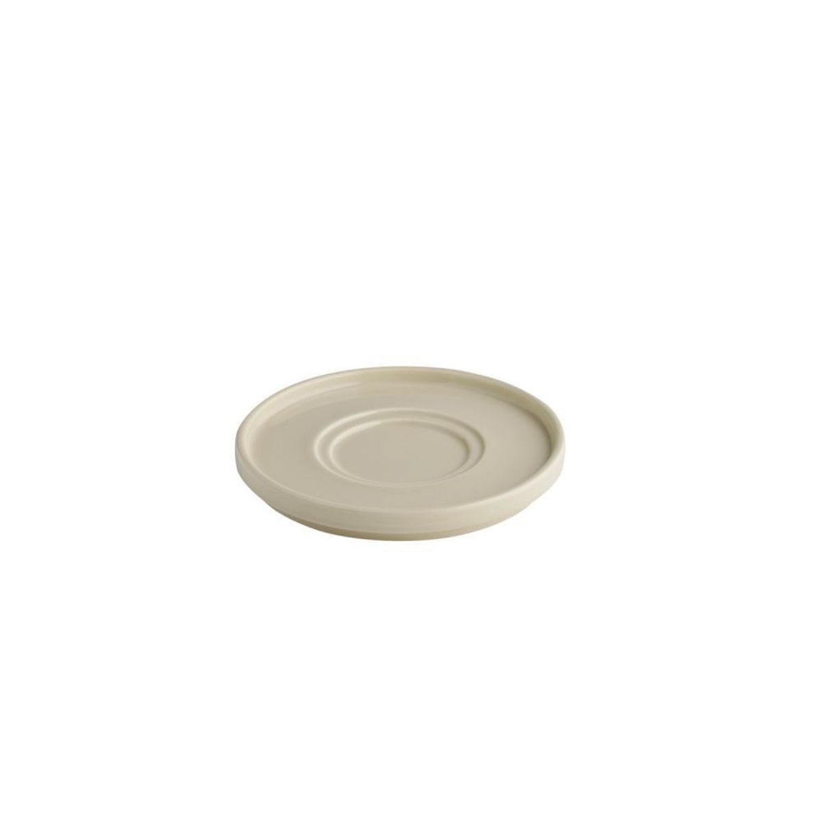 APS Untertasse -THE GRID-; 16x16x2 cm (LxBxH); beige; 6 Stück / Pack