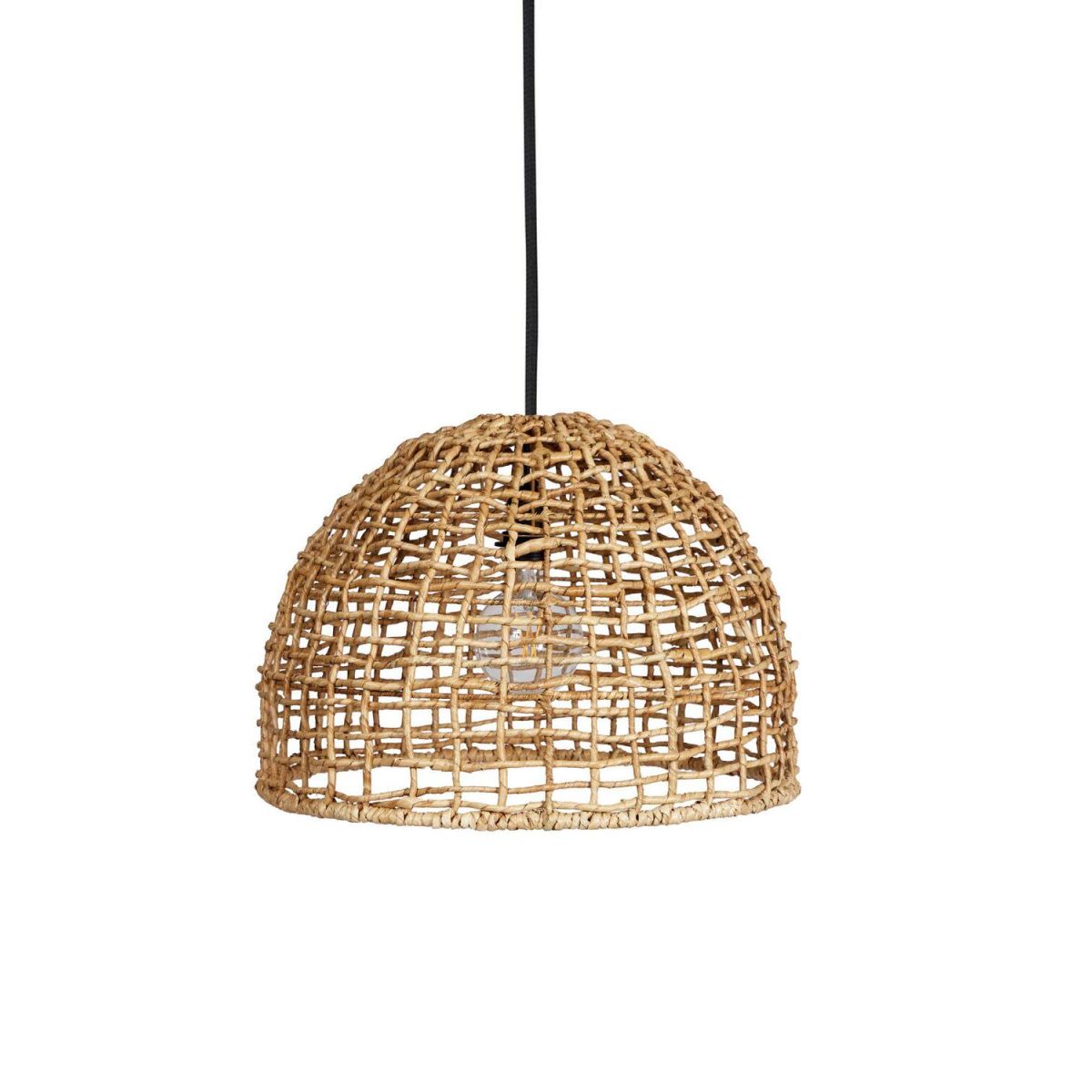 PR Home Pendelleuchte Cebu 24x37x24 cm (LxBxH); beige
