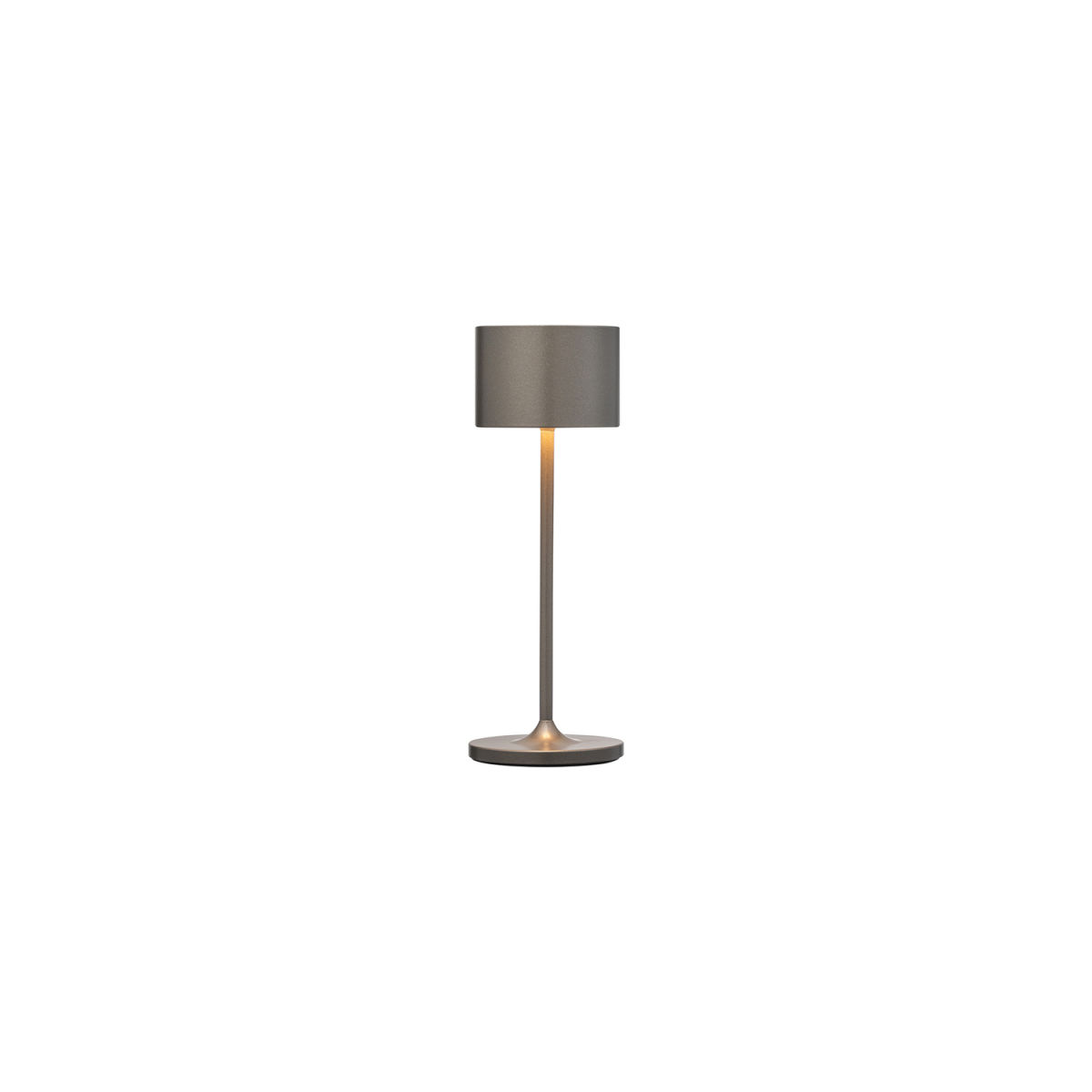 blomus Mobile LED Leuchte -FAROL Mini- 7x7x7x19 cm (LxBxØxH); grau