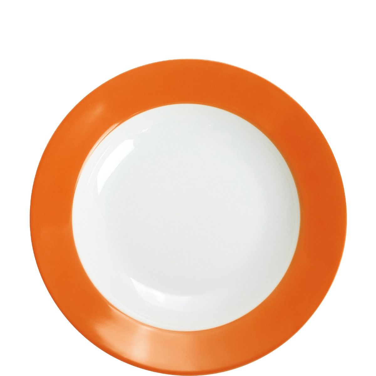 Kahla Suppenteller Pronto Colore 310 ml, 22.1x3.8 cm (ØxH); orange; rund; 6 Stück / Pack