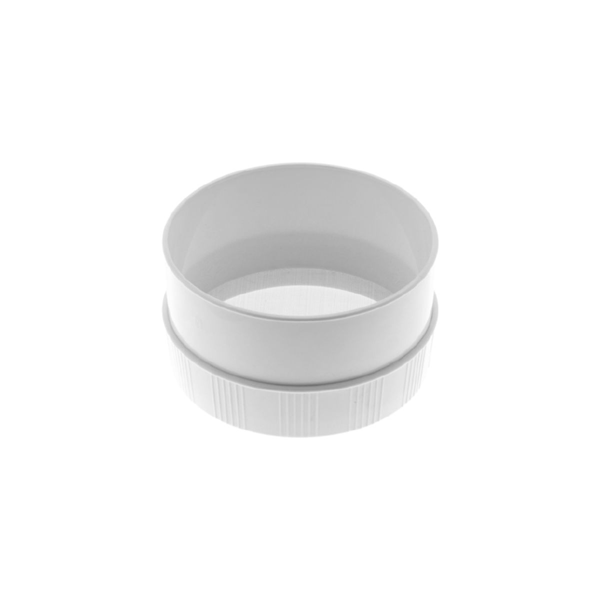 Schneider Mehlsieb Maschen Edelstahl, Maschenweite 0,5 mm 10.7x18.5 cm (HxØ); weiß