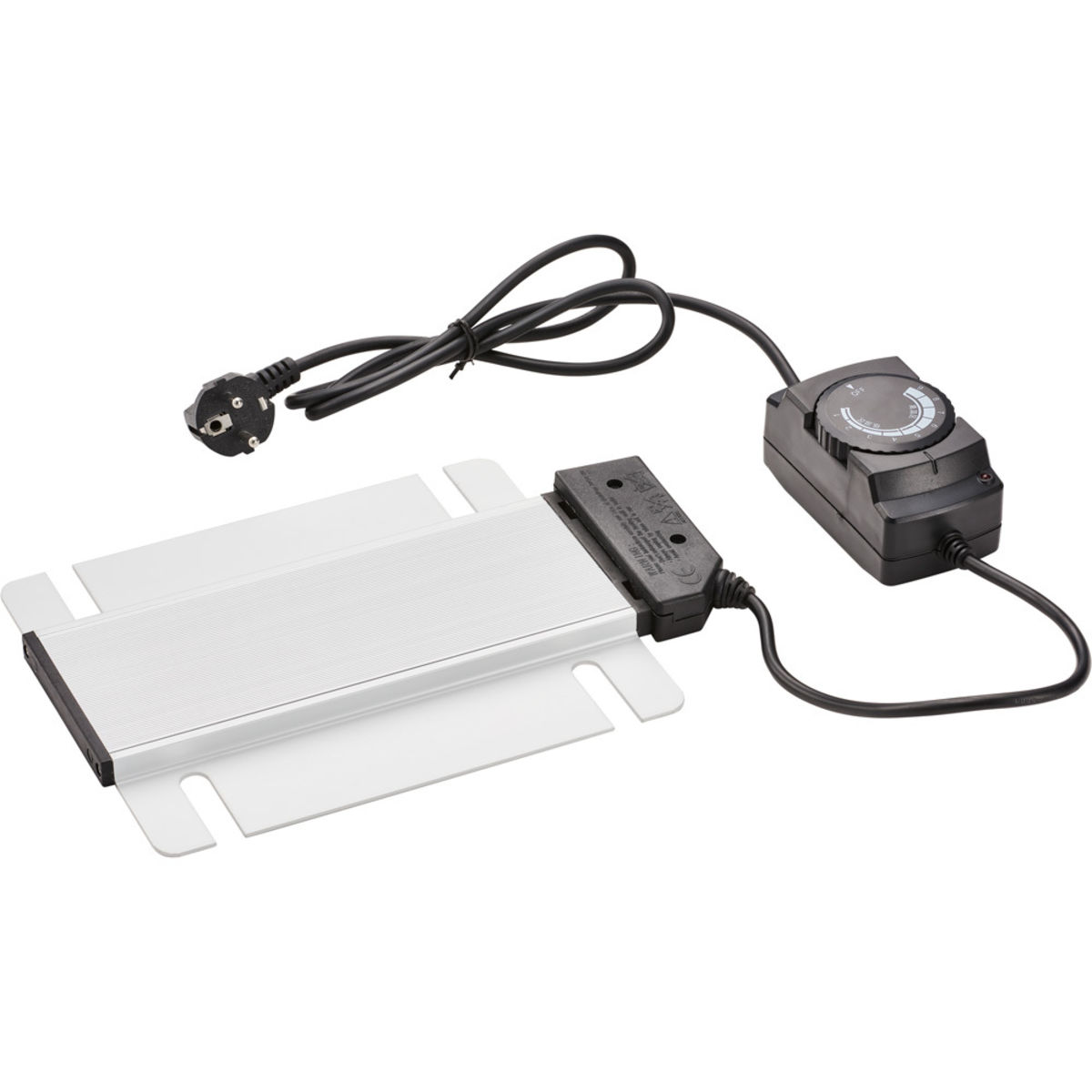 Stalgast Elektro Heizelement, mit Steuerknopf 23x20 cm (BxT); silber