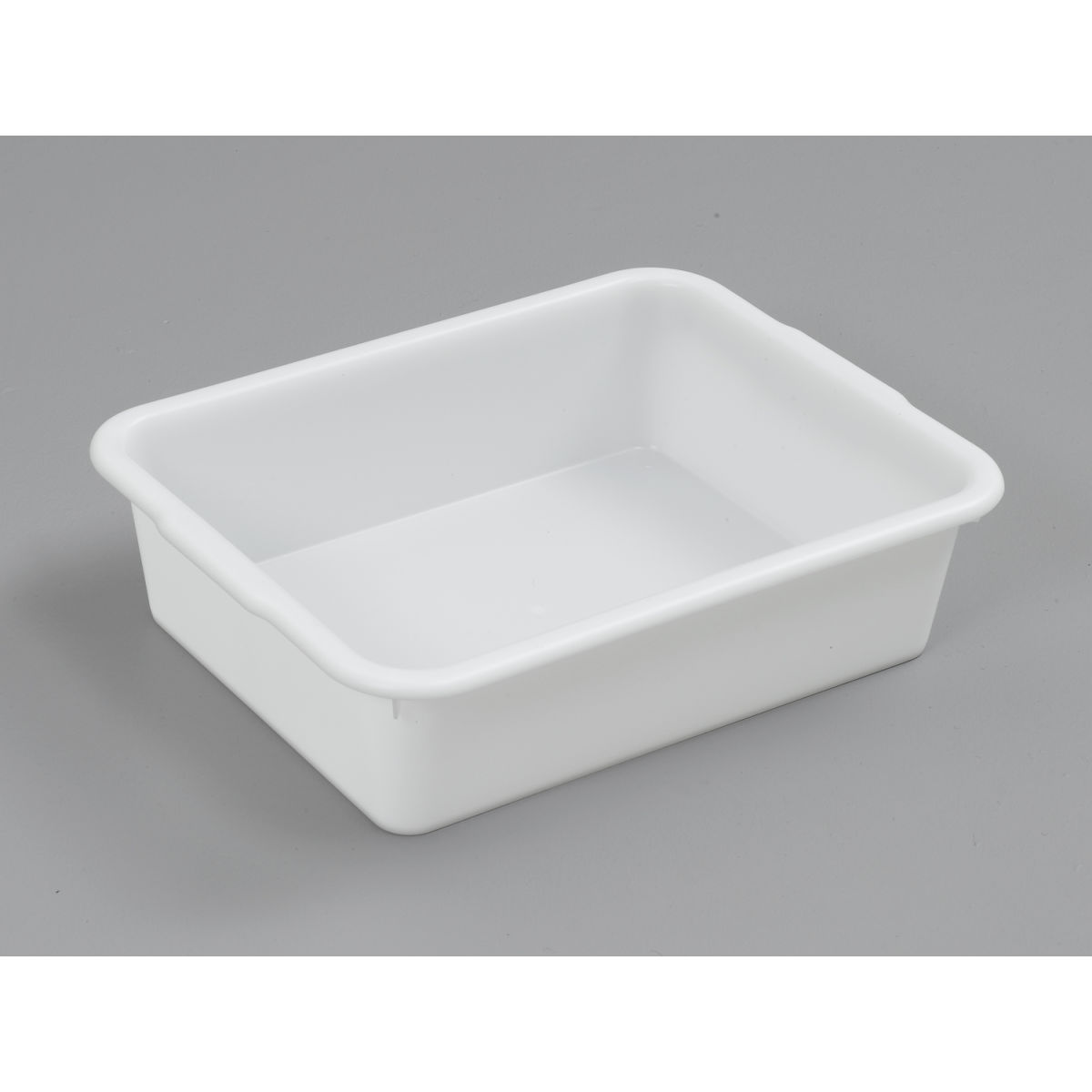 Scaritech Rechteckiger Teigwanne / Teigbehälter traditionell; 20000 ml; weiß; 10 Stück / Pack