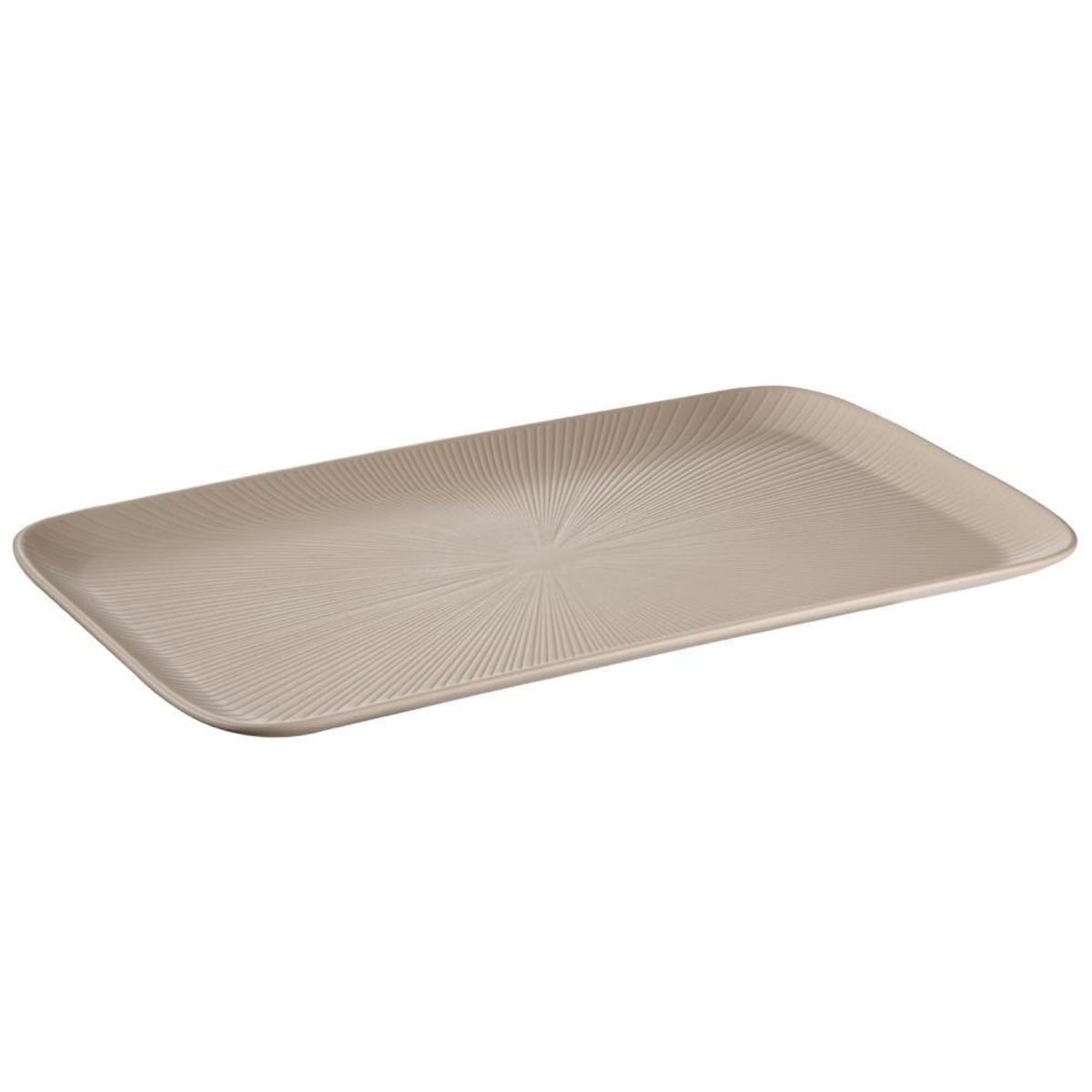 APS GN 1/1 Tablett NERO, Melamin 53x32.5x2.5 cm (LxBxH); beige; rechteckig