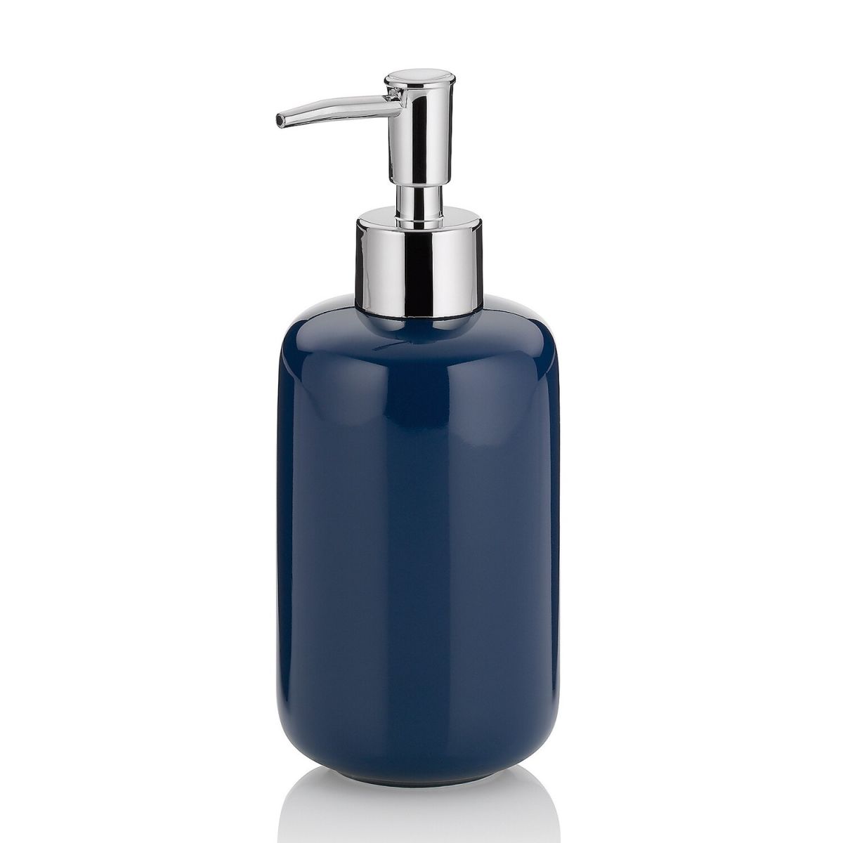 Dispenser per sapone Isabella in ceramica kela; 400 ml, 18 cm (H); blu; rotonda