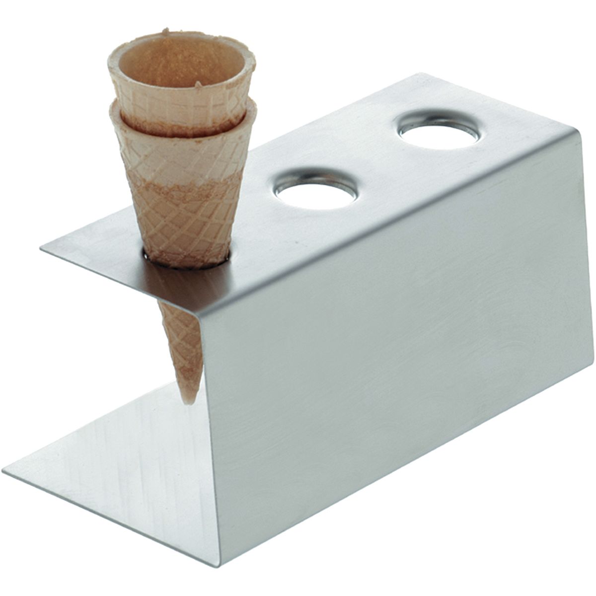 Schneider Eistütenhalter 20x9.5x8.5x2.6 cm (LxBxHxØ); edelstahl