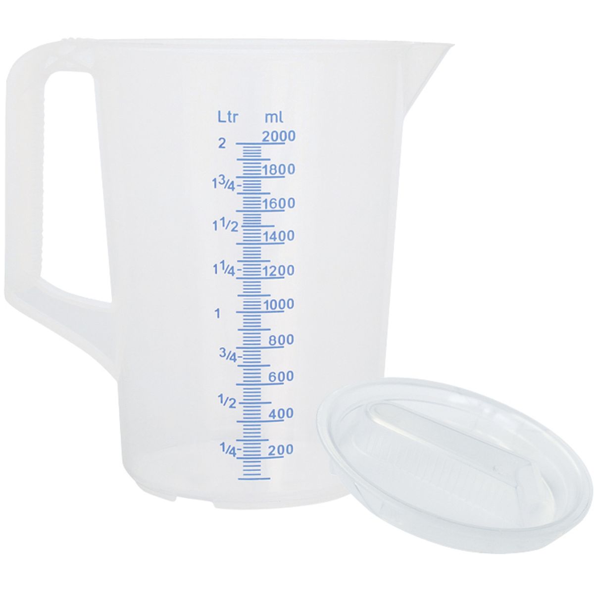 Schneider Messbecher-Set 2000 ml, 15.2x21 cm (ØxH); natur