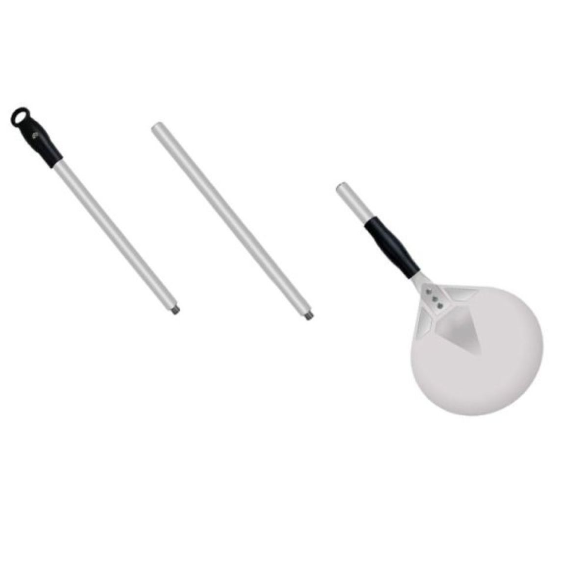 Stalgast Ofenschaufel, auseinanderschraubbarer Aluminiumgriff, Ø 228 mm, L. 1200 mm 22.8x120 cm (ØxL); mehrfarbig; rund