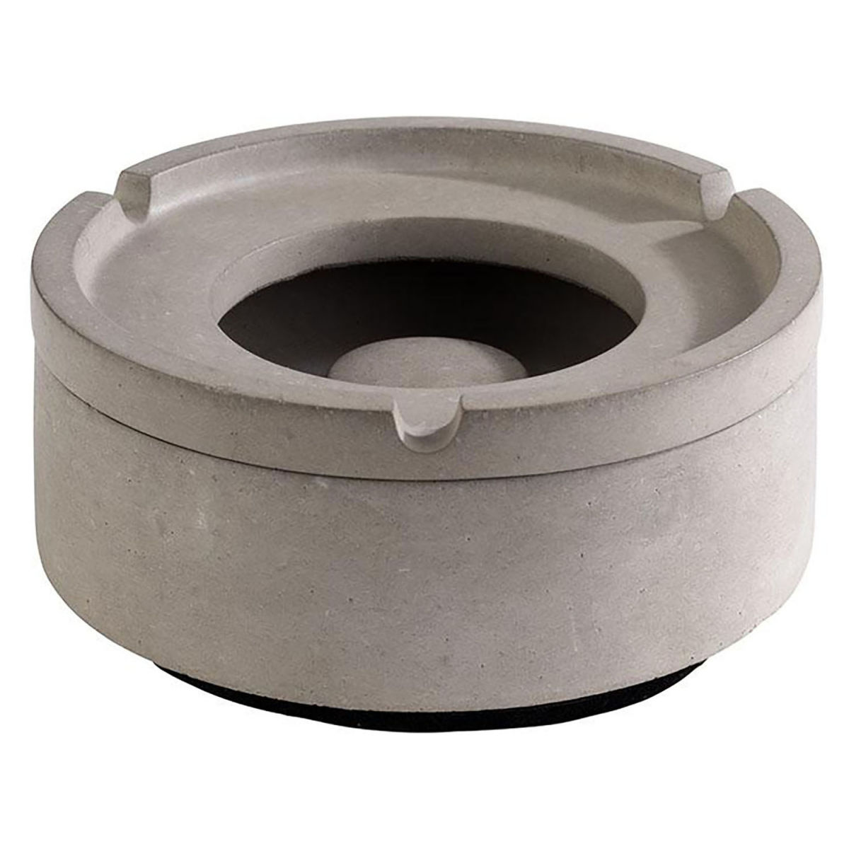 APS Windaschenbecher ELEMENT, Beton 10.5x10.5x5 cm (BxØxH); grau